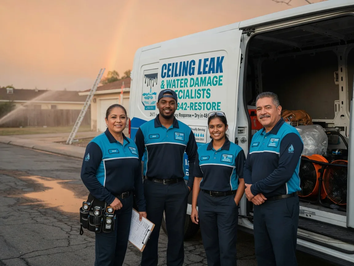 Ceiling Leak Cleanup company in North Branch, MN